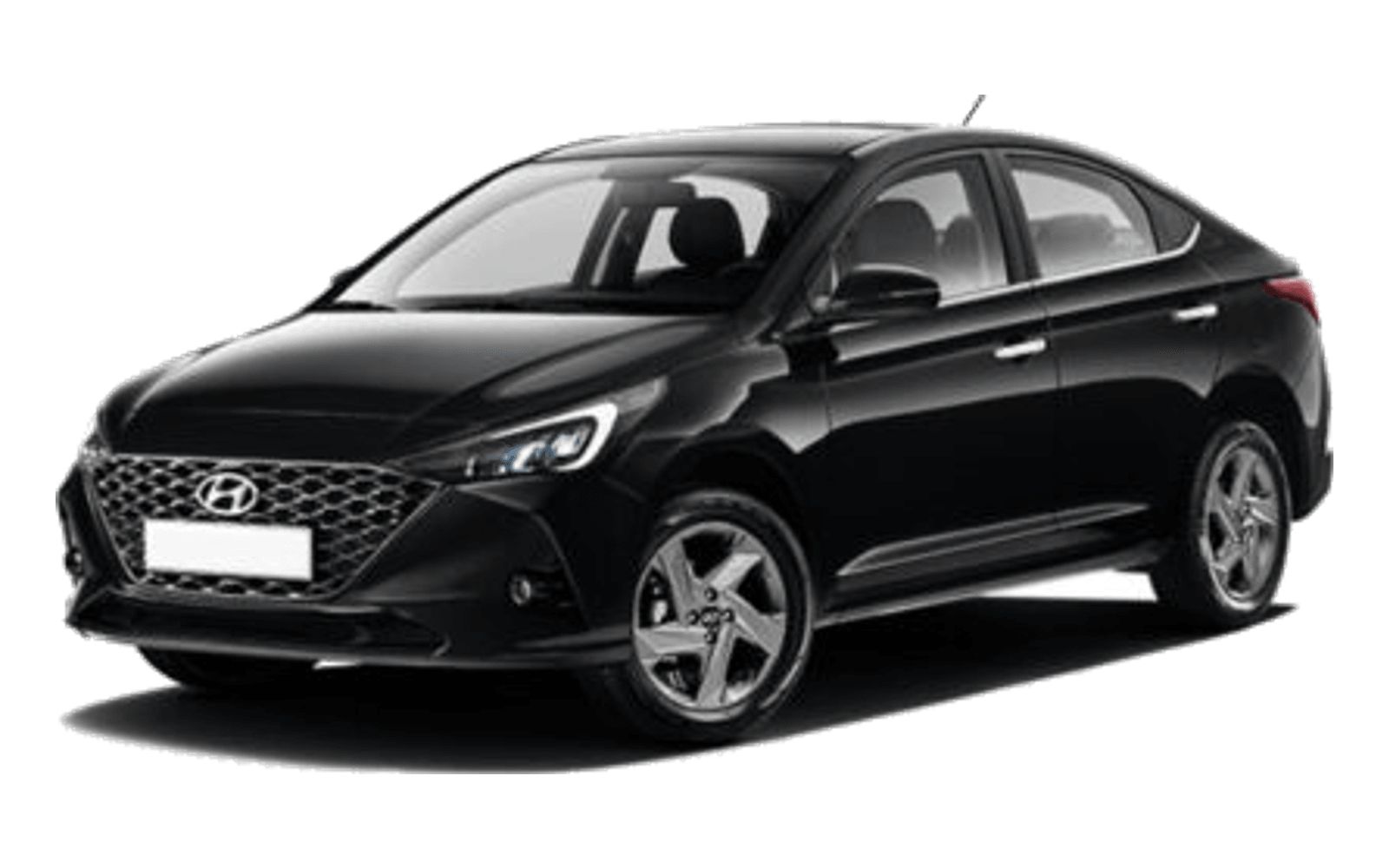 Hyundai Accent Noir - Location Voiture Casablanca